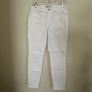 Joe’s Jeans White Skinny Ankle Jeans